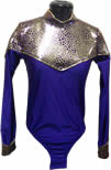 Purple with Sequin Yoke Shirt