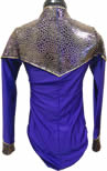 Puple with Sequin Yoke Shirt